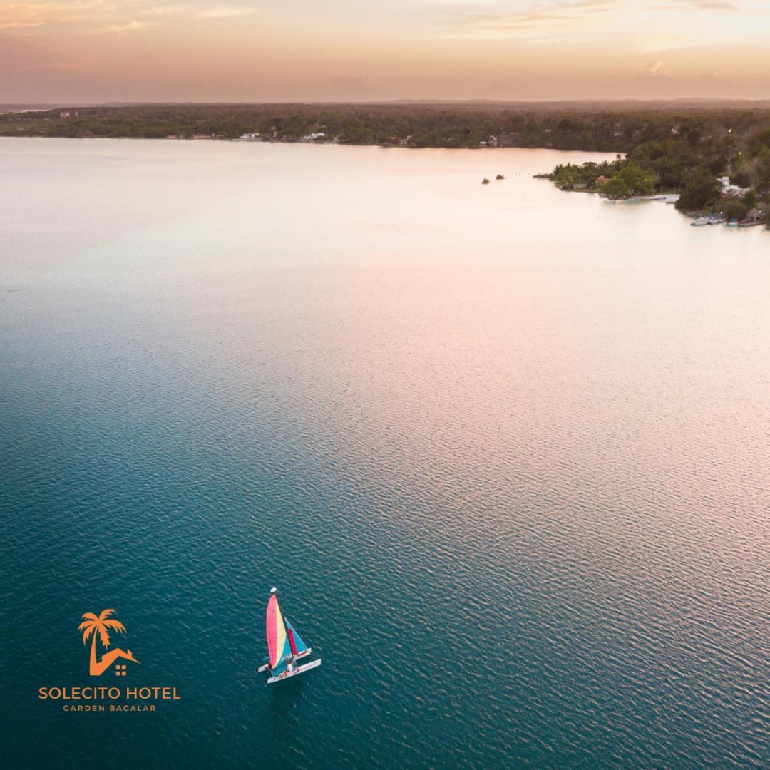 Hotel Apartaments Solecito Bacalar - Free Bikes & Paddle Dış mekan fotoğraf