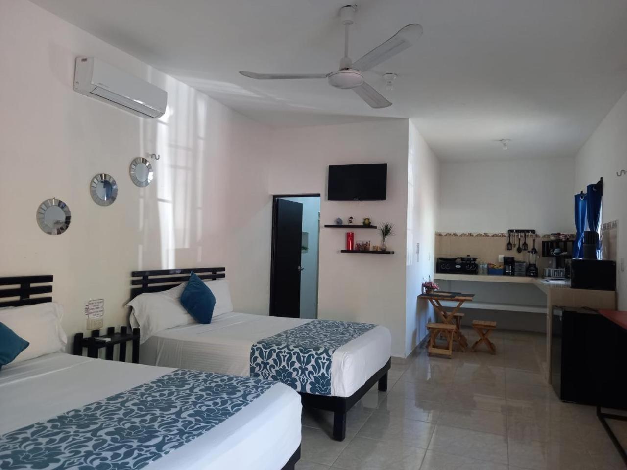 Hotel Apartaments Solecito Bacalar - Free Bikes & Paddle Dış mekan fotoğraf